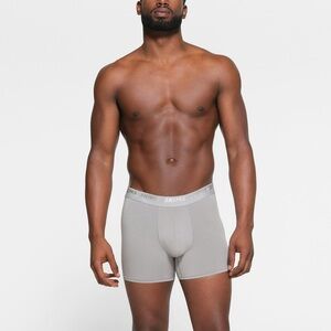 SKIMS Men's Light Gray Boxer Briefs